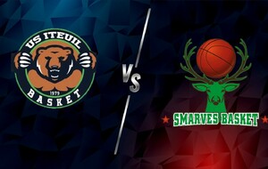 match seniors ITEUIL US - 3 / SMARVES BASKET - 1