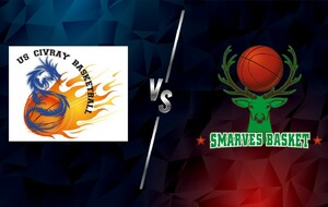 match U15M CIVRAY USC - 2 / SMARVES BASKET