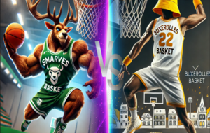 match U13M SMARVES BASKET / BALLON ORANGE BUX86